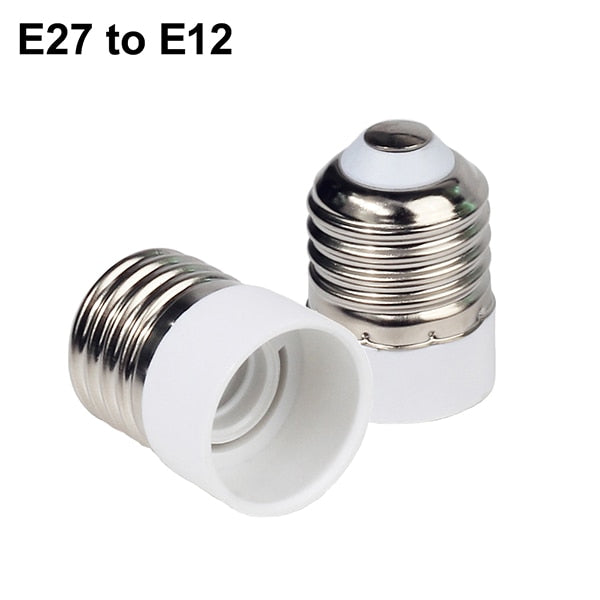 E27 Male to E14 G9 E12 B22 G4 MR16 GU10 E40 Female Lamp Base Lamp Holder Converter Socket Adapter For LED Corn Bulb light