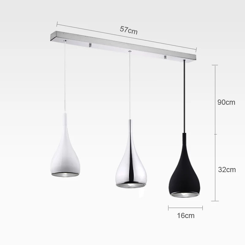 Modern Restaurant Pendant Lights Minimalist LED Hand Lamp Dining room Pendant Lamps Indoor Decoration Home Lighting Lamparas
