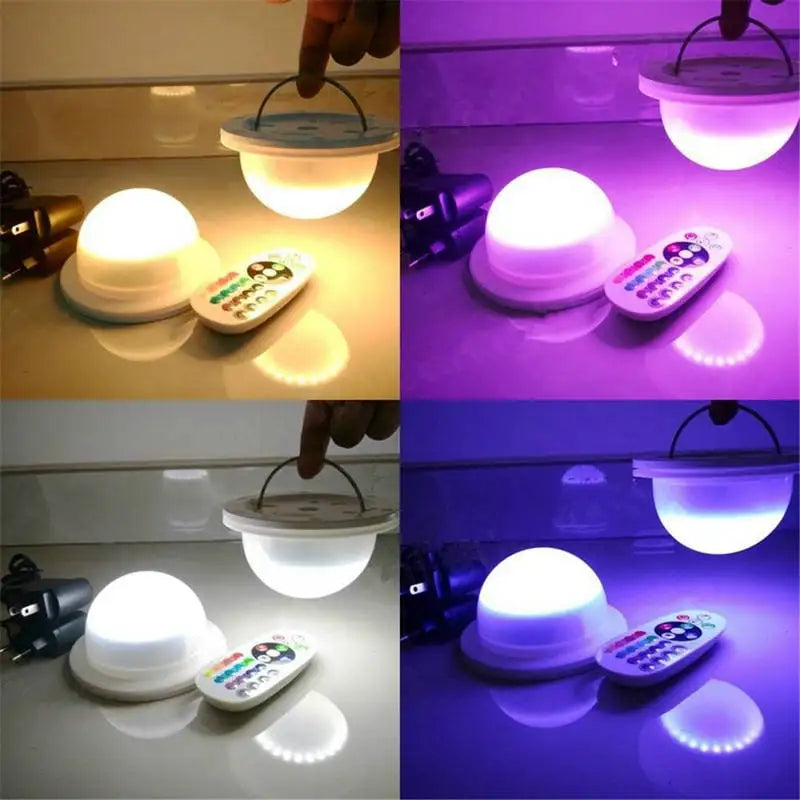 Wireless Remote-Controlled RGBW 5050 SMD LED Light Module - Rechargeable Furniture & Table Decor Base
