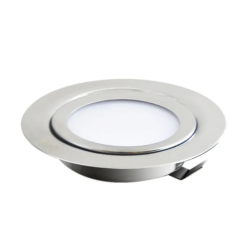6 Pcs IP65 Downlight 304 Stainless Steel 3W 5W 7W DC 12V LED Safety Voltage Spotlights for Home Kitchen Dining Spot Lighting