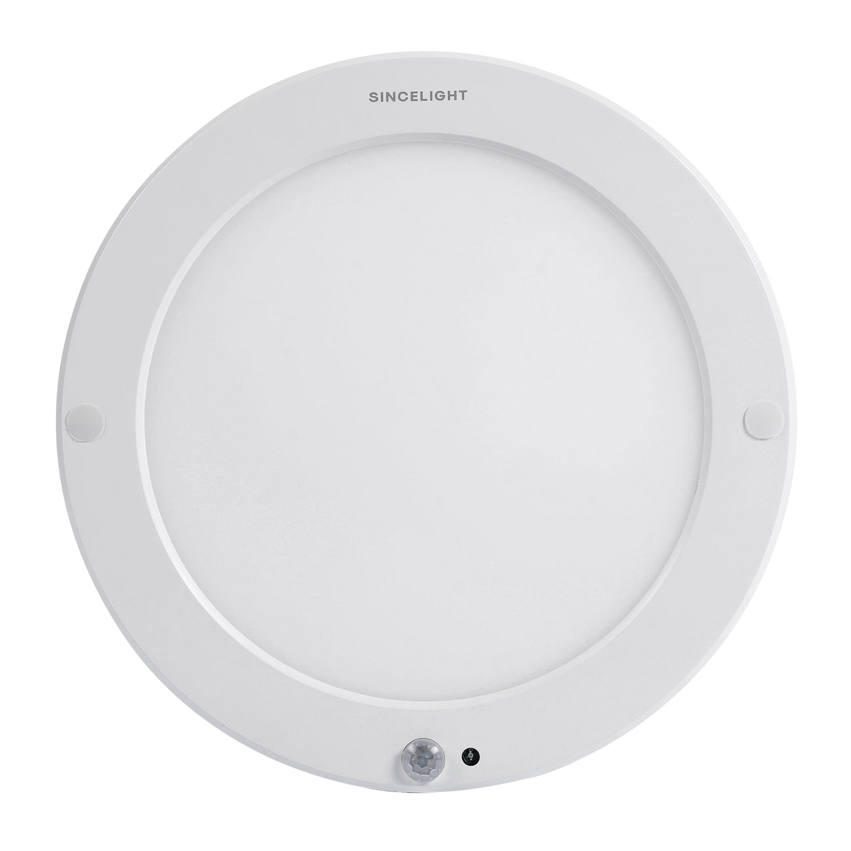 LED Motion Sensor Round Panel Ceiling Light - 18W Dual Mode Detector Fixture