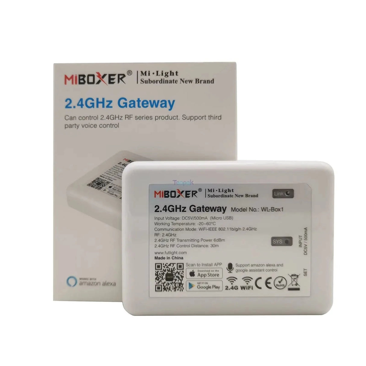 RGB+CCT 15W LED Downlight FUT069 IP54 Waterproof AC86-265V Round Recessed 2.4G Dimmable Light For Bathroom