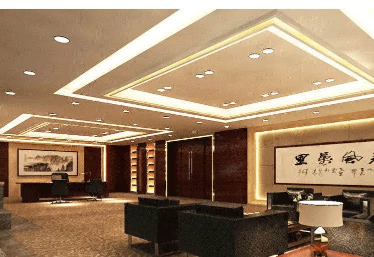 Modern LED COB Recessed Downlight - 5W to 15W Dimmable Spotlight for Commercial & Retail Lighting