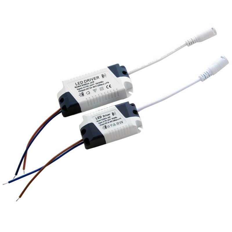 LED Driver 1-3W 4-7W 8-12W 13-18W 18-24W For LEDs Power Supply Unit AC90-265V Lighting Transformers For LED Power Lights