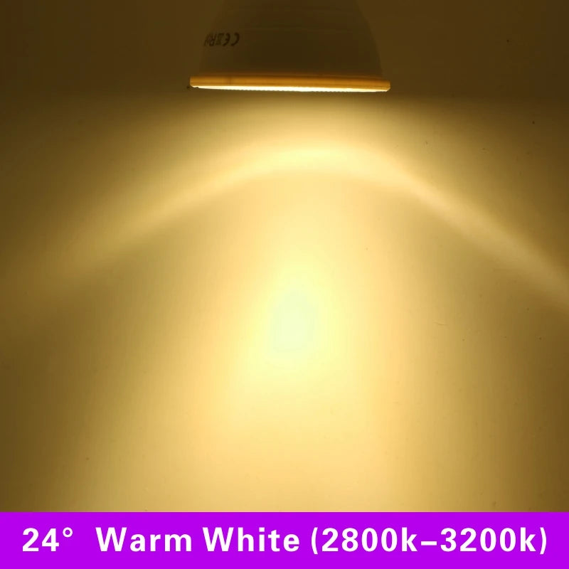 4pcs LED Bulb E27 E14 MR16 GU10 GU5.3 Lampada Led 6W 220V 24/120 Degree LED Lamp Spotlight Lampara LED Spot Light