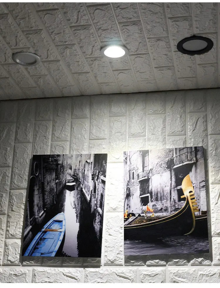 Modern LED COB Recessed Downlight - 5W to 15W Dimmable Spotlight for Commercial & Retail Lighting