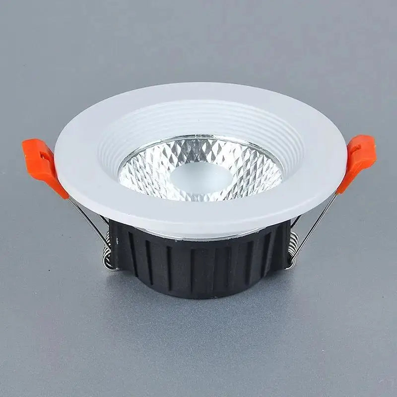 Modern LED COB Recessed Downlight - 5W to 15W Dimmable Spotlight for Commercial & Retail Lighting