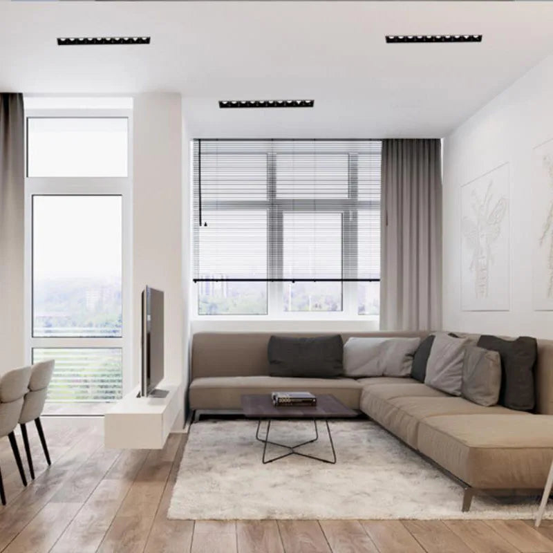 Dimmable Recessed Linear LED Downlight - 2W 4W 6W 10W 20W 30W