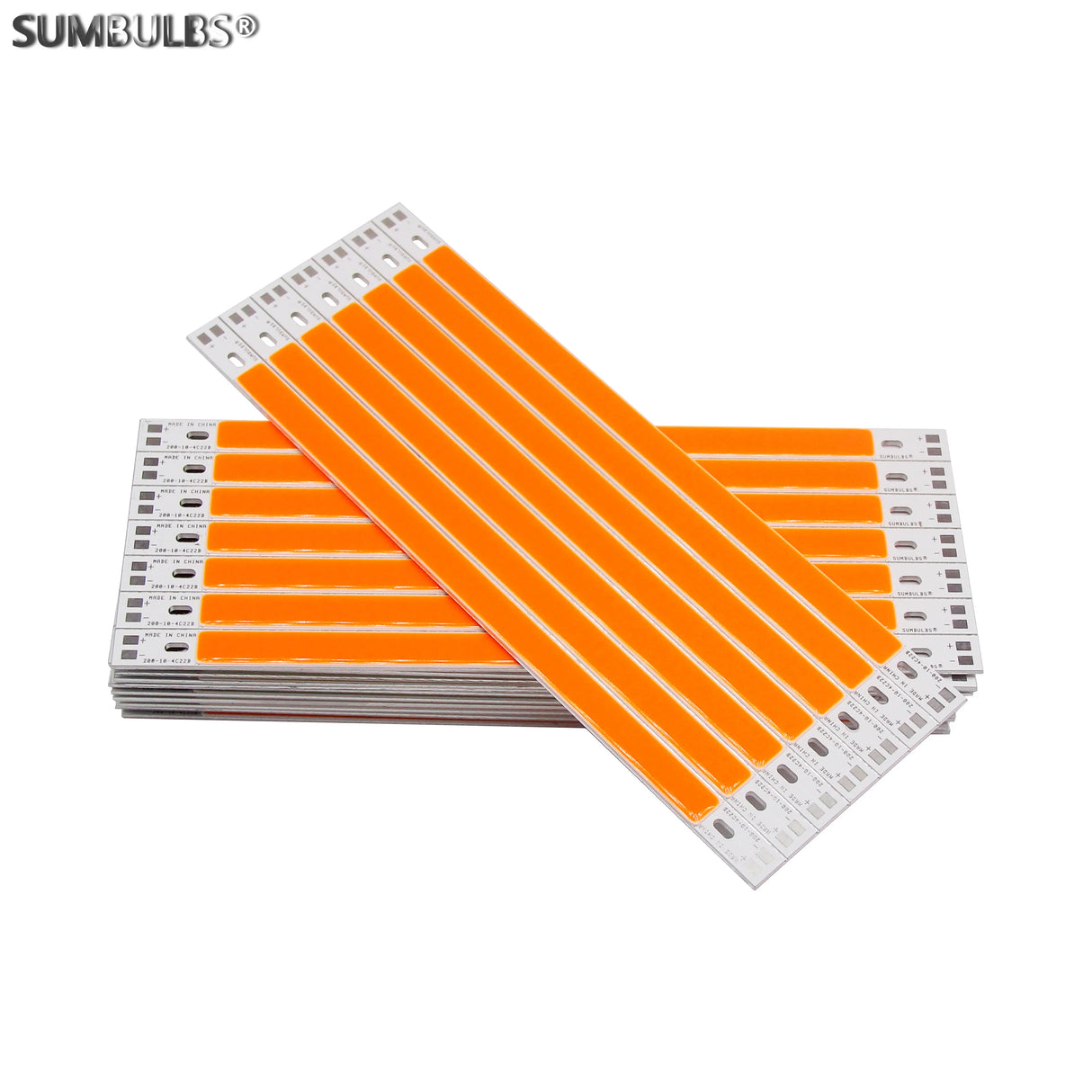 LED 200*10mm DC 12V LED COB Bar Light Strip Source 10cm 10W Lamp Blue Green Red Warm Cool White Yellow LED 200mm COB Bulb