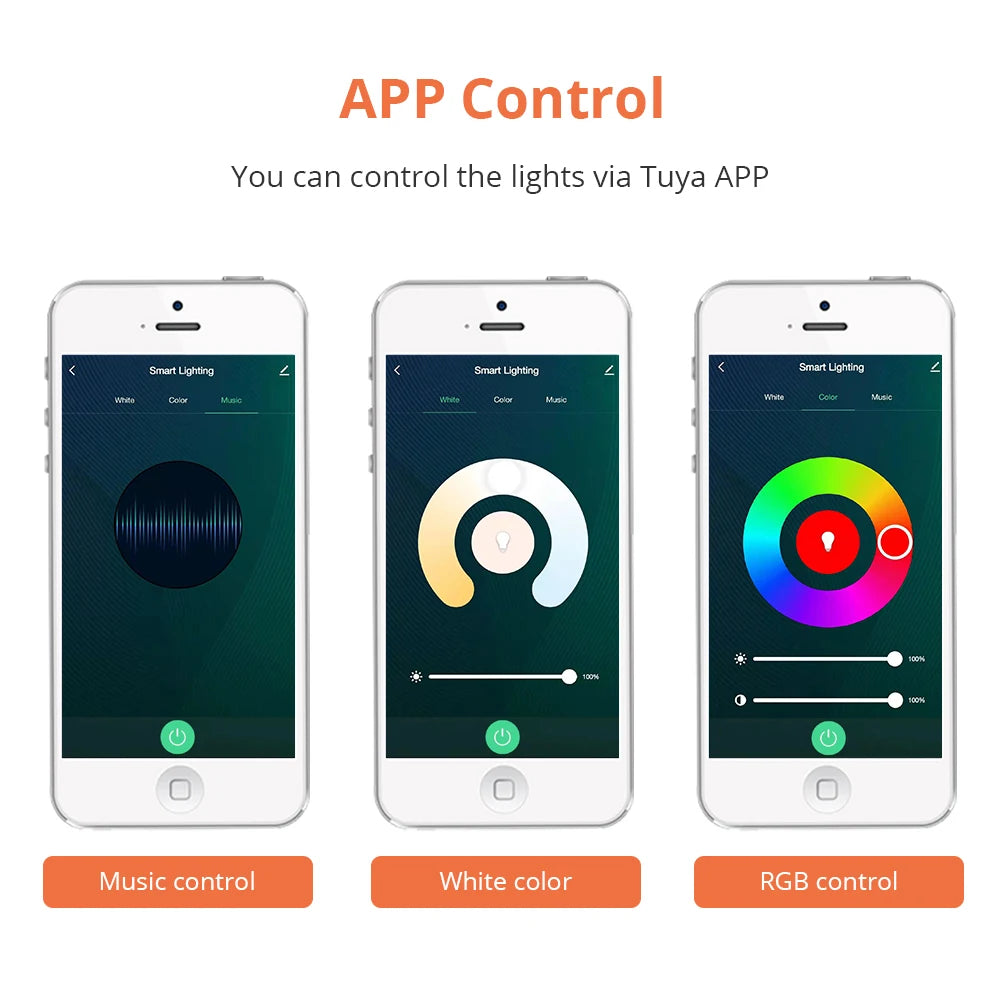 Benexmart Zigbee WiFi 24W 15W LED Downlight Smart Recessed Ceiling Light RGBCW Works with Tuya Smart Life App Alexa Google Home