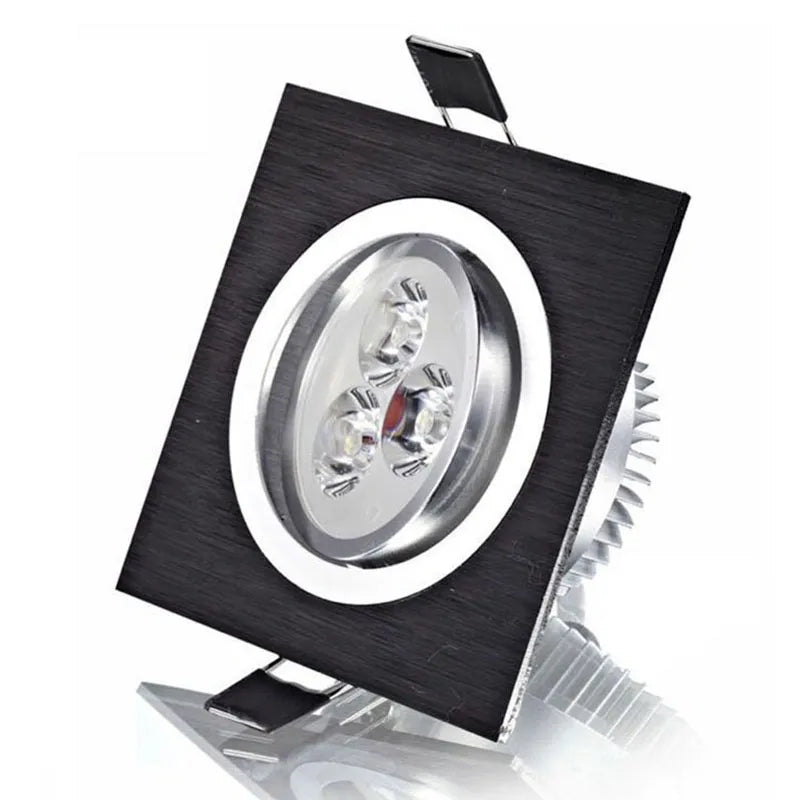 Dimmable LED downlight COB spotlight ceiling light AC85-265V 6w10w14w recessed downlight square led panel light