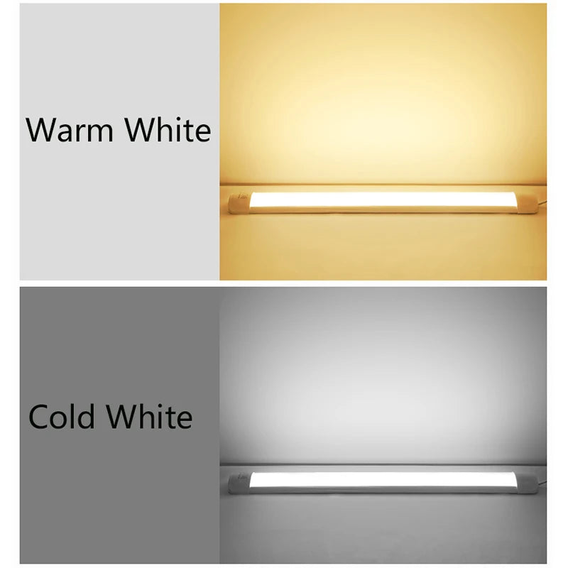 4ft (120cm) T5/T8 LED Tube Light (40W/60W, 220V) - Cold White & Warm White Ceiling Lamp Bar for Home, Office & Workshop