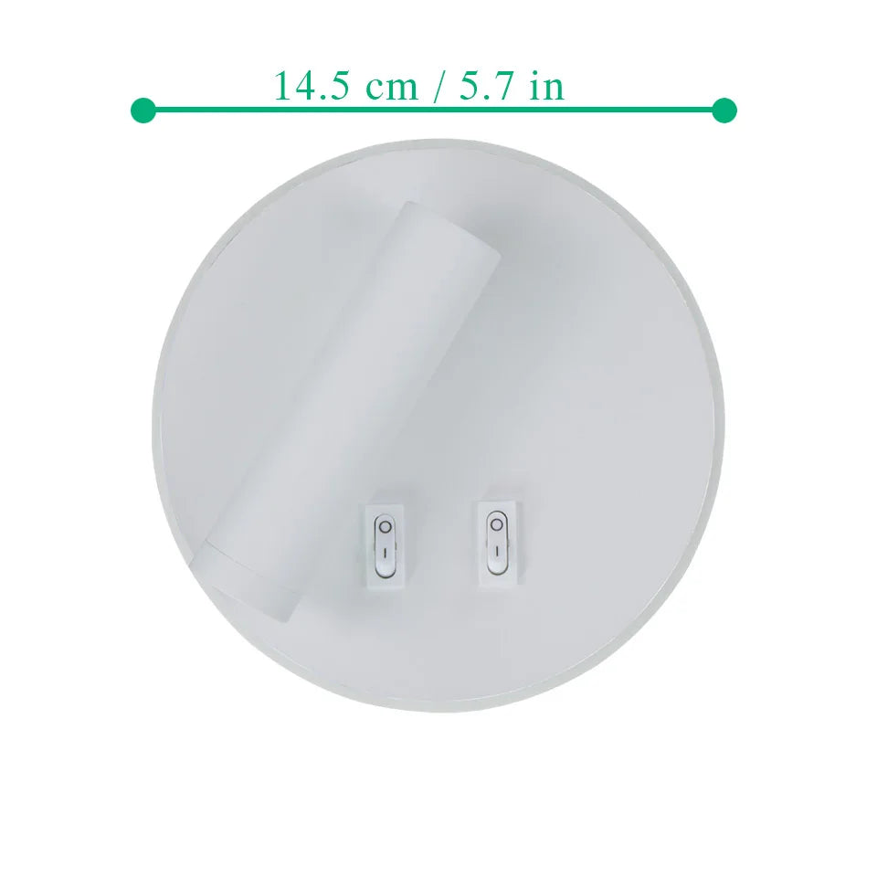 Led wall lamps 3W reading light 7W backlight with switch wall light hotel bedside modern wall lamp bedroom study stair sconces