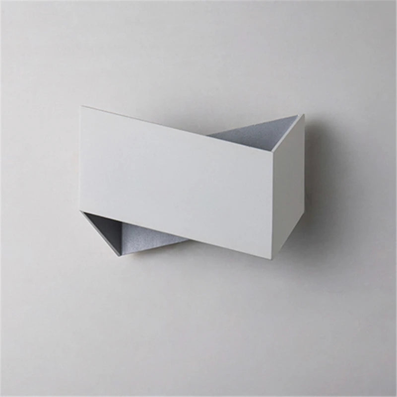 Modern Aluminum Indoor LED Wall Lamp - Minimalist Accent Sconce Light Fixture for TV Background Wall, Living Room Sofa, Bedroom Bedside & Balcony