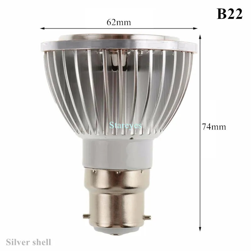 1 Piece of LED COB Par20 Bulb E27 GU10 B22 E14 110V 220V 3W 5W 7W dimmable spot light Lamp LED P20 Spotlight downlight Lighting