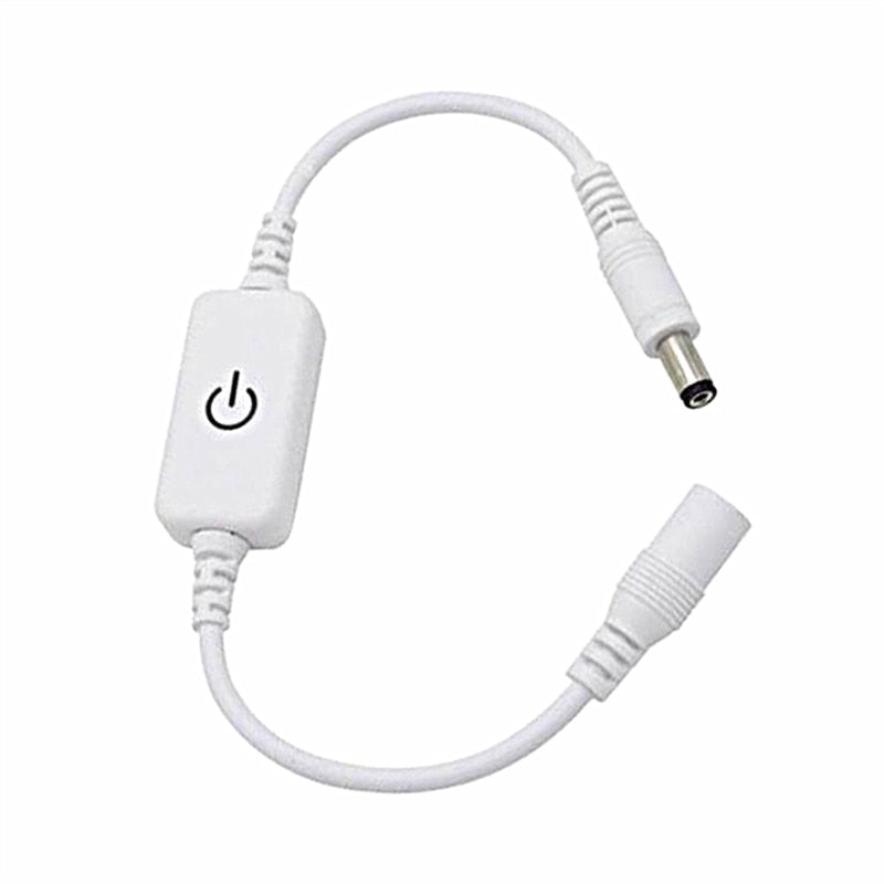 LED Strip Touch Dimmer Brightness Control LED Dimmer Switch 1keys Dimmer 12V-24V Light Switch Adjustment 3528 5050 5630