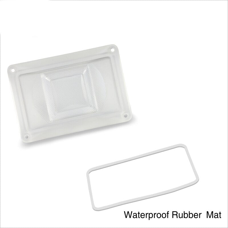 LED COB Chip Lens 92*65mm LED Lamp Chip Lampshade Reflector Frosted Matrix Chip Lamp DIY Spotlight Bulb Floodlight Easy Install