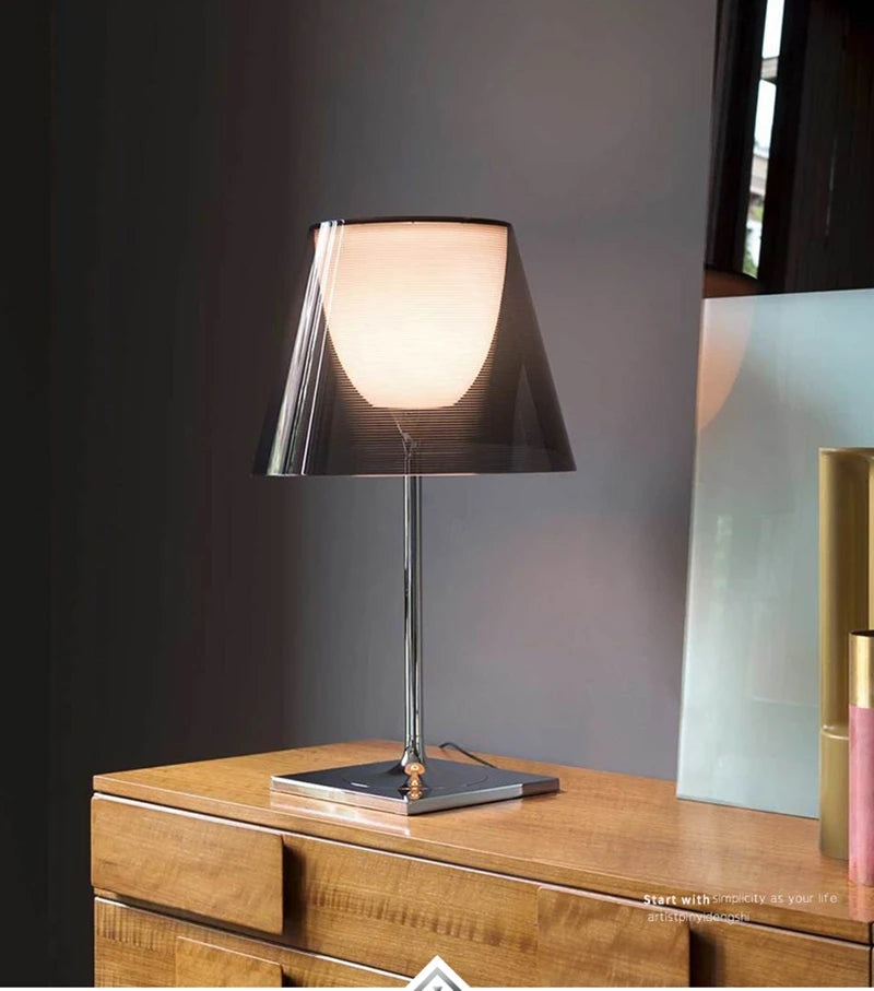 Italian Designer Table Lamp Modern Acrylic Tabled Lamps For Living Room Bedroom Study Desk Decor Light Nordc Home Bedside Lamp