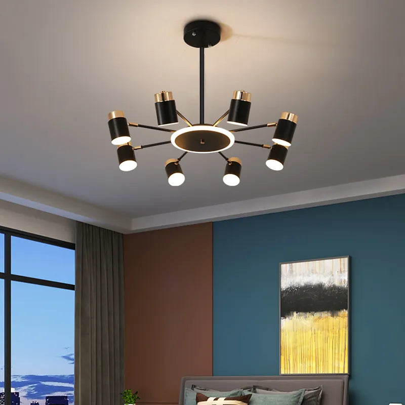 Nordic chandelier Living room lustre simple modern restaurant bedroom led lamps indoor lighting decoration Dining table light