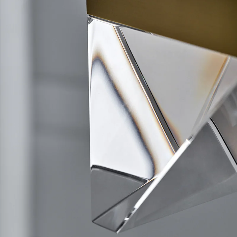 Nordic Luxury Restaurant Pendant Lights Study Room Dining Chandelier Lamps Modern Minimalist Kitchen Bedroom Crystal Lighting