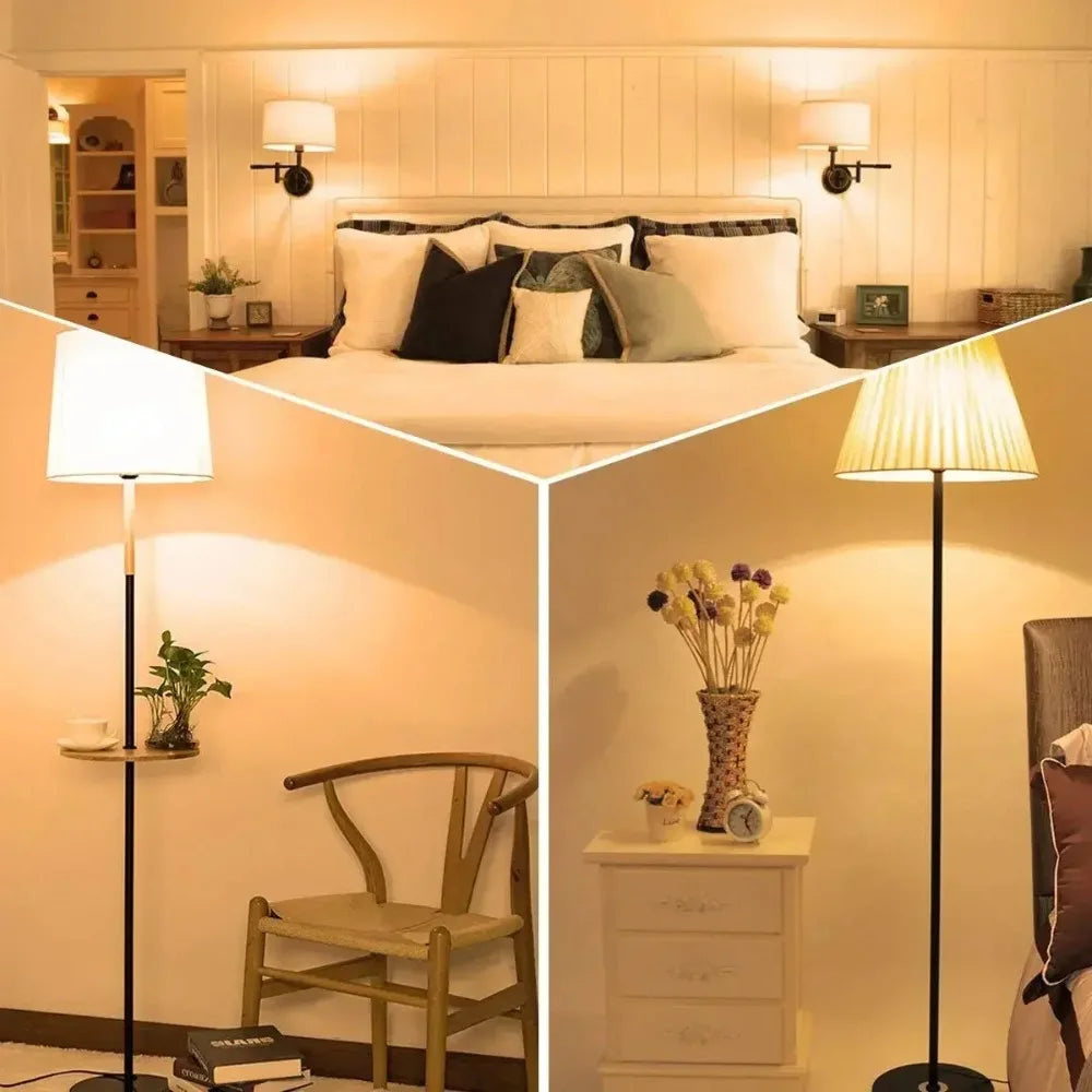 E26 E27 LED Corn Light Bulbs 12W 9W Lamp 80W Incandescent 1000lm Warm White 2700K Edison Screw Candle Home Bedroom 3PCS