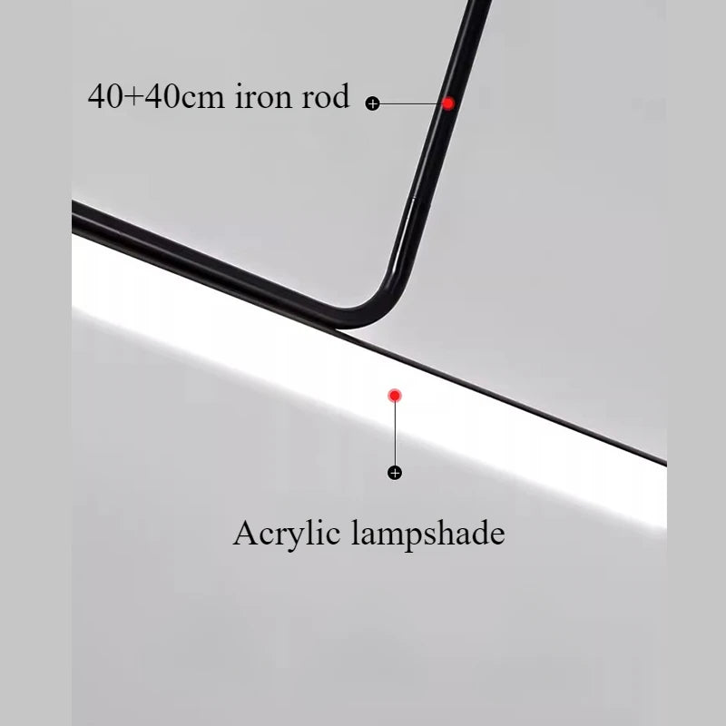 Modern Minimalist Line Led Chandeliers Lamp for Living Room Dining Room Bedroom Pendant Lights Tube Kitchen Room Decor Lighting