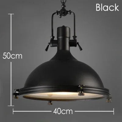 2026 American Retro Industrial Home Decor Chandelier Metal Living Room Loft Kitchen Bar Eye Protection Pendant Lighting
