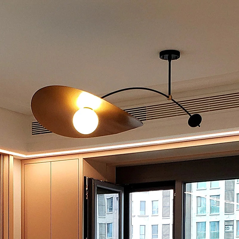 Design Mobile Long Arm Hanging Lamp Creative Lighting Industrial Chandelier Living Dining Room Kitchen Island Home Light