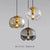 Modern Nordic Art Glass Design LED Pendant Lamp For Dining Room Kitchen Table Bedside Bedroom Decoration Small Chandelier Lights