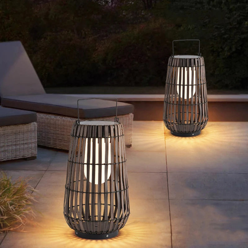 Luminous Floor Lamp Lawn Solar LED Outdoor Lighting Non Solar Light Outdoor Garden Decoration Outdoor Garden Light