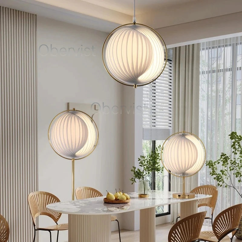 Moon-Shaped Floor Lamp Rotatable Bedside Lighting DIY Adjustable Ambience Lamp LED Mood Light for Bedroom Living Room Decoration