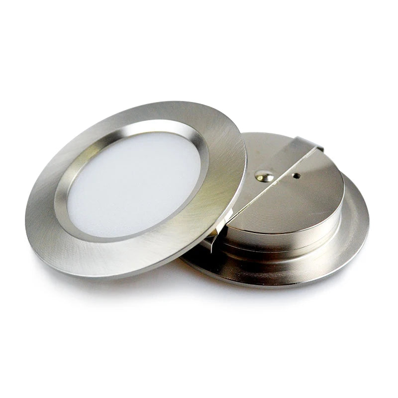 LED Spotlight Ultra-thin 14mm 3W 5W 7W 12V 2inch Recessed Ceiling Lamp D55mm House Hotel Living Room Mini Downlight