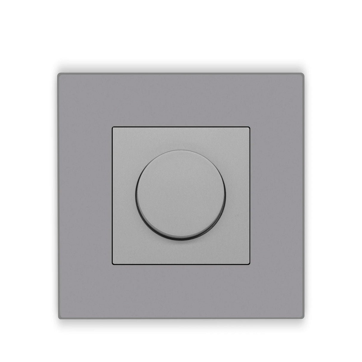 Dimmer Light Switch Rotary Knob Glass Mechanical LED Dimmable Wall Mounted Switches EU Standard Switches