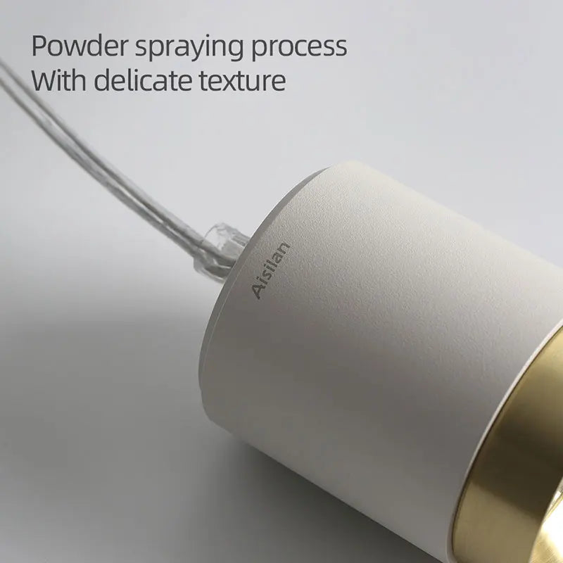 Mini Modern Pendant Light 7W CRI 97 Aluminum Hanging Lamp Adjustable Line Length for Living Room Bedroom Restaurant