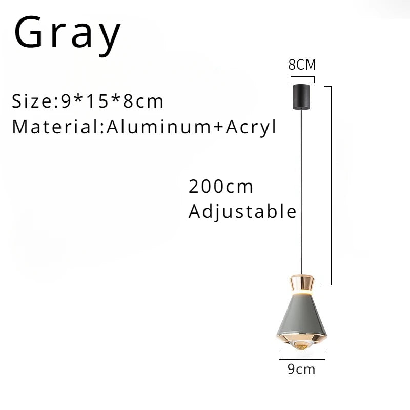 Modern Simple Creative Chandelier Luxury Luster Personality Pendant Lamp Room Decors Hanging Lighting for Bedroom Dining Study