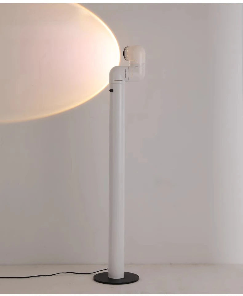 Spanish Space Age floor lamp Designer Replica Red White Water Pipe Standing Lamp For Living Room Sofa Bedroom Room Decoration