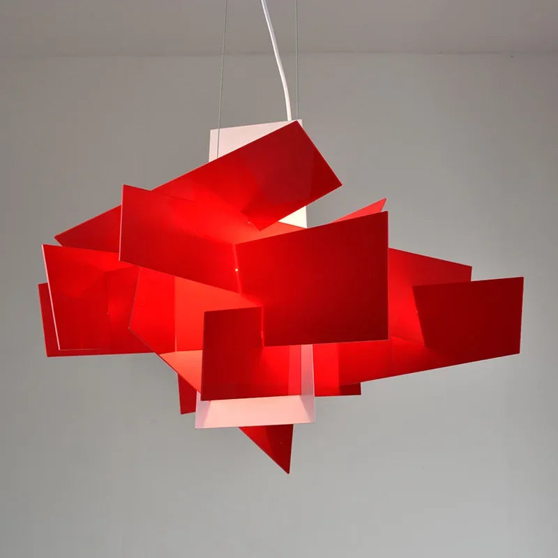 Classic Nordic Designers Stack Creative Acrylic Pendent Lamp Bedroom Dining Room Modern Minimalist Decorative Lighting Fixtures