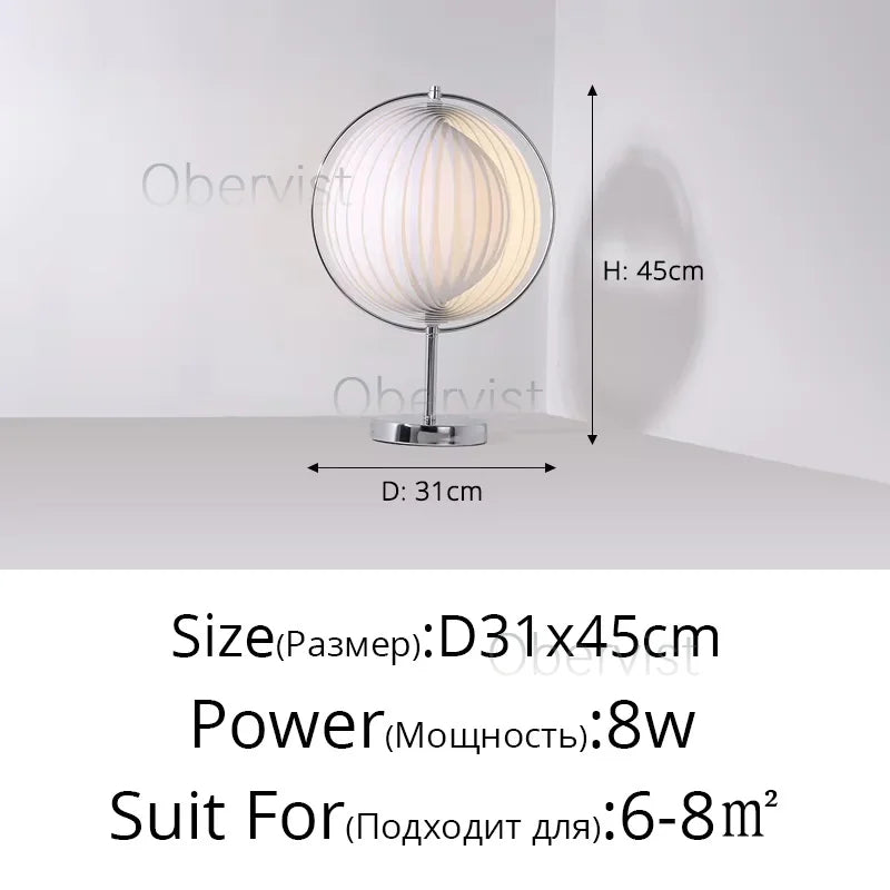 Moon-Shaped Floor Lamp Rotatable Bedside Lighting DIY Adjustable Ambience Lamp LED Mood Light for Bedroom Living Room Decoration