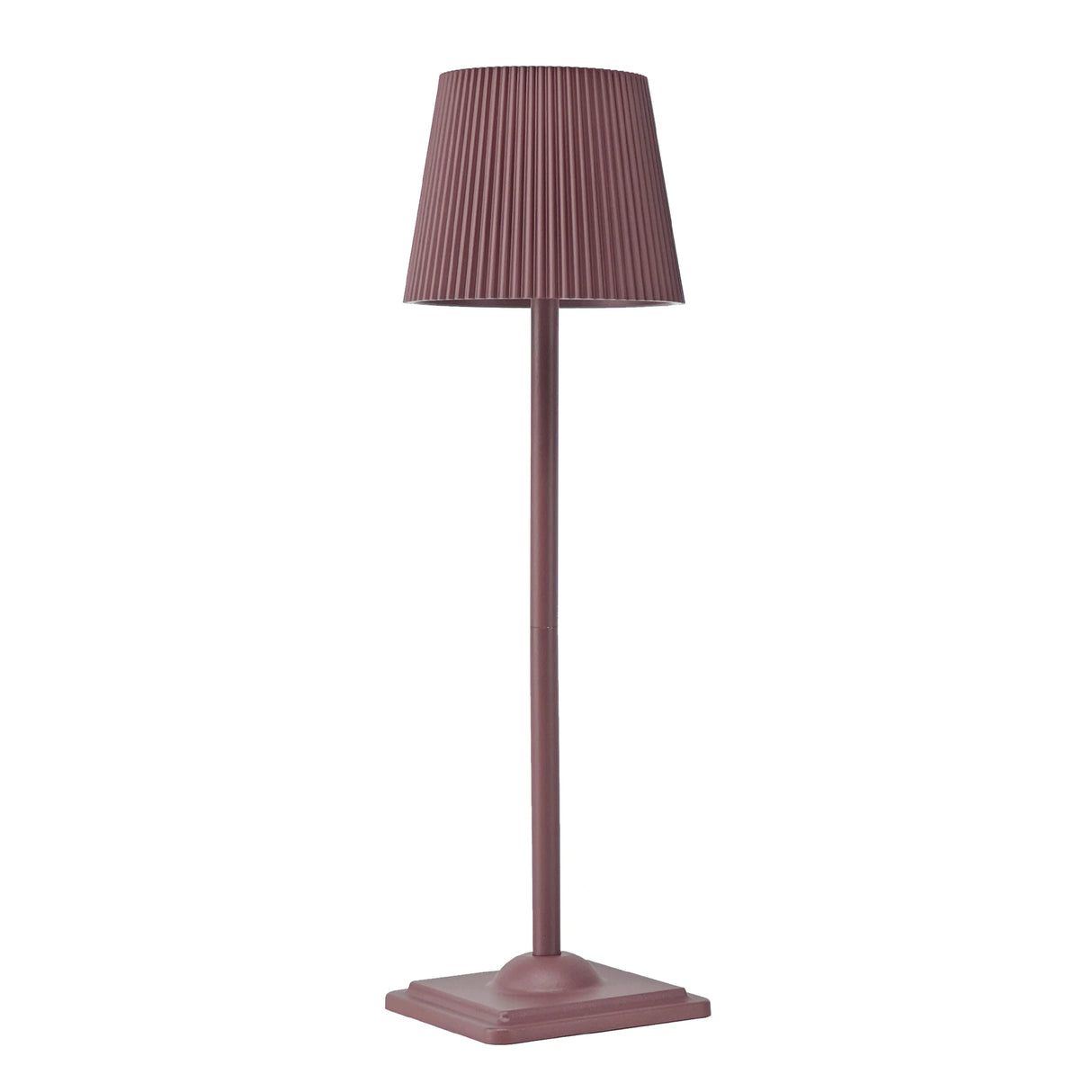 Wireless Rechargeable LED Table Lamp with Touch Stepless Dimming - Portable Cordless Desk Light for Bedside, Hotel & Bar Decor
