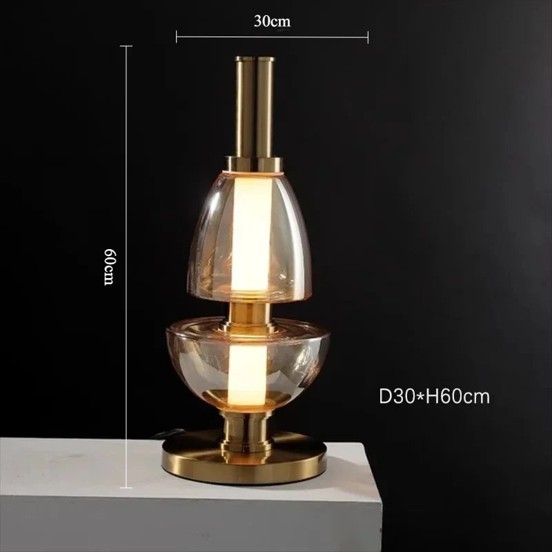 Modern Creative Glass LED Pendant Light - Minimalist Hanging Lamp for Restaurant