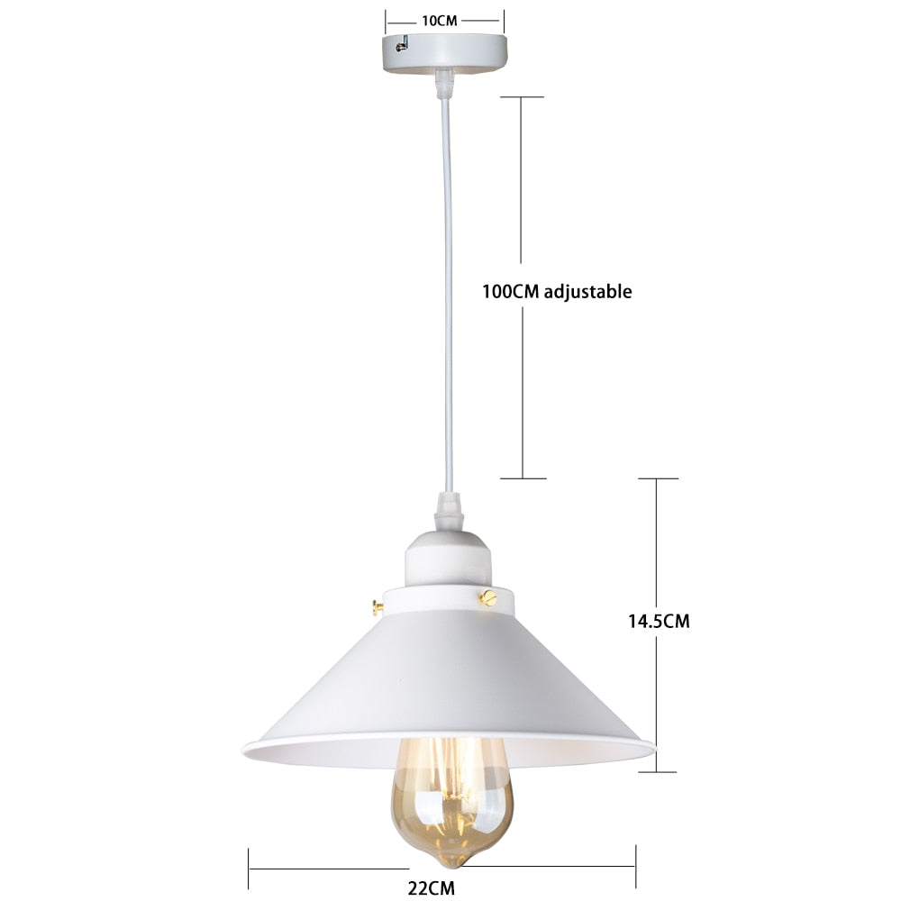 Vintage Pendant Lights Loft Russia Pendant Lamp Retro Hanging Lamp Lampshade For Kitchen Dining Bedroom Home Lighting E27