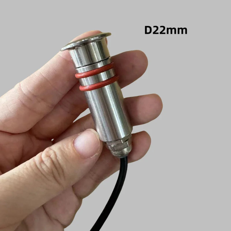 DC12V 24V LED Mini Underwater Light IP68 Waterproof Underground Lamp Spotlight Stainless Steel for Pool Stair Step Pathway Deck