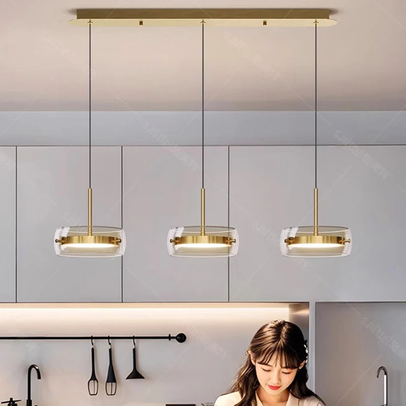 Modern LED Pendant Light for Living Room - Luxury Home Decor Chandelier