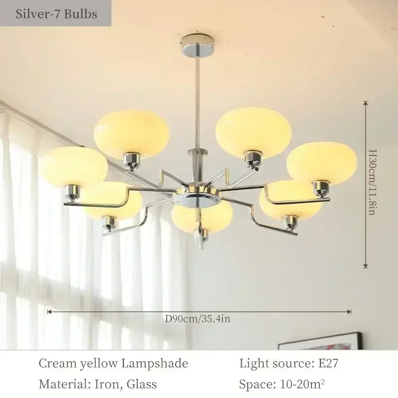 Retro Artistic Design Glass Pendant Light Ball Used in Bedrooms Study Rooms Living Kitchens Island Chandelier Indoor Hanging