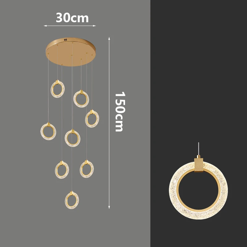 Nordic home decor Chandeliers for dining room lustre pendant lights hanging lamps for ceiling Light fixture indoor lighting
