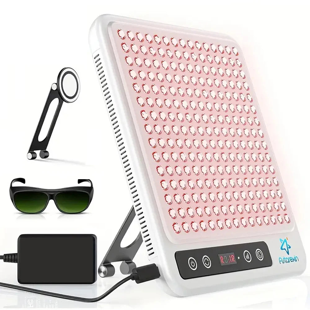 Red Light Therapy Panel Device LED Facial Anti-inflammatory Skin Care Light 660nm850nm Lamp for Anti-Aging Pain Relief
