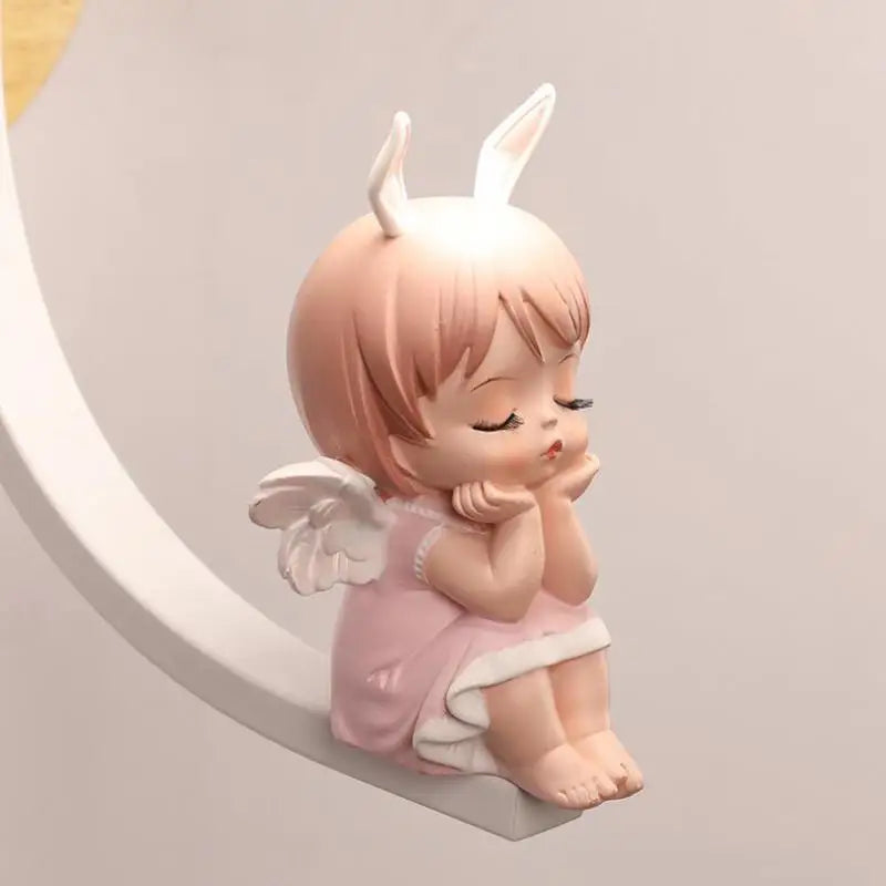 kindergarten cartoon Wall Lamps bedroom Led wall fixture lighting Wood E14 Down Iron Resin children light Bathroom mirror Light