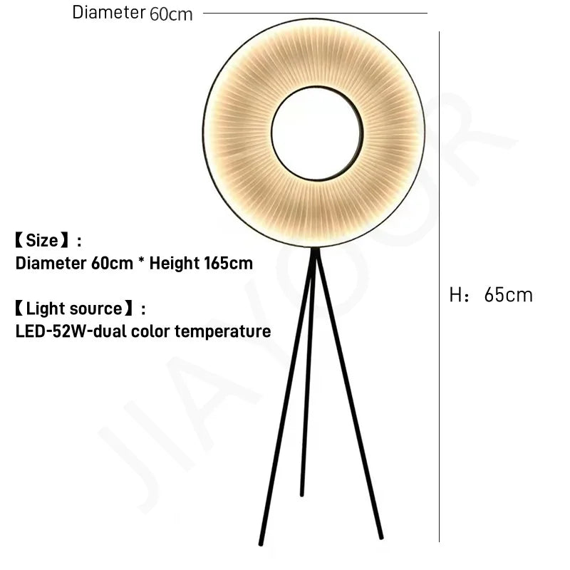 Living Room Floor Lamp Atmosphere Lamp Postmodern Design Artistic Creativity Decoration Minimalist Standing Lamp Bedroom Exhibit