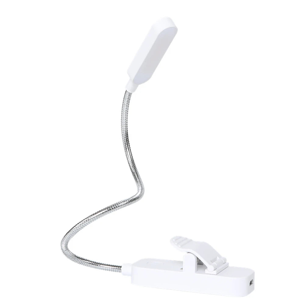 Giftable Amber Book Light Night Reading Light Rechargeable 3 Modes Adjustable LED Book Light for Reading In Bed At Night Kids