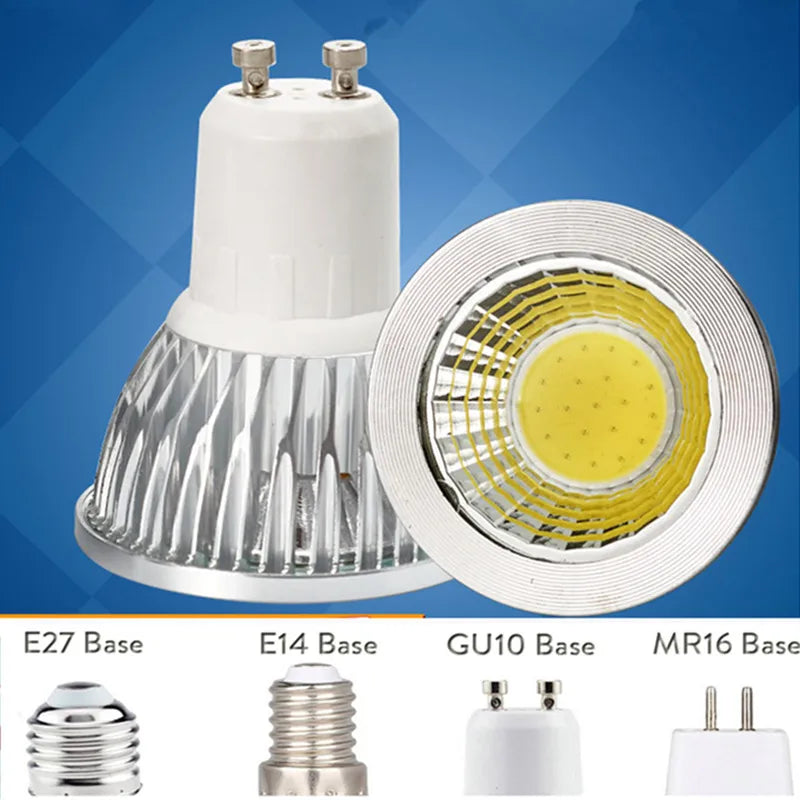 1pcs Super Bright 9W 12W 15W GU10 LED Bulb 110V 220V Led Spotlights Warm/Natural/Cool White GU 10 LED lamp